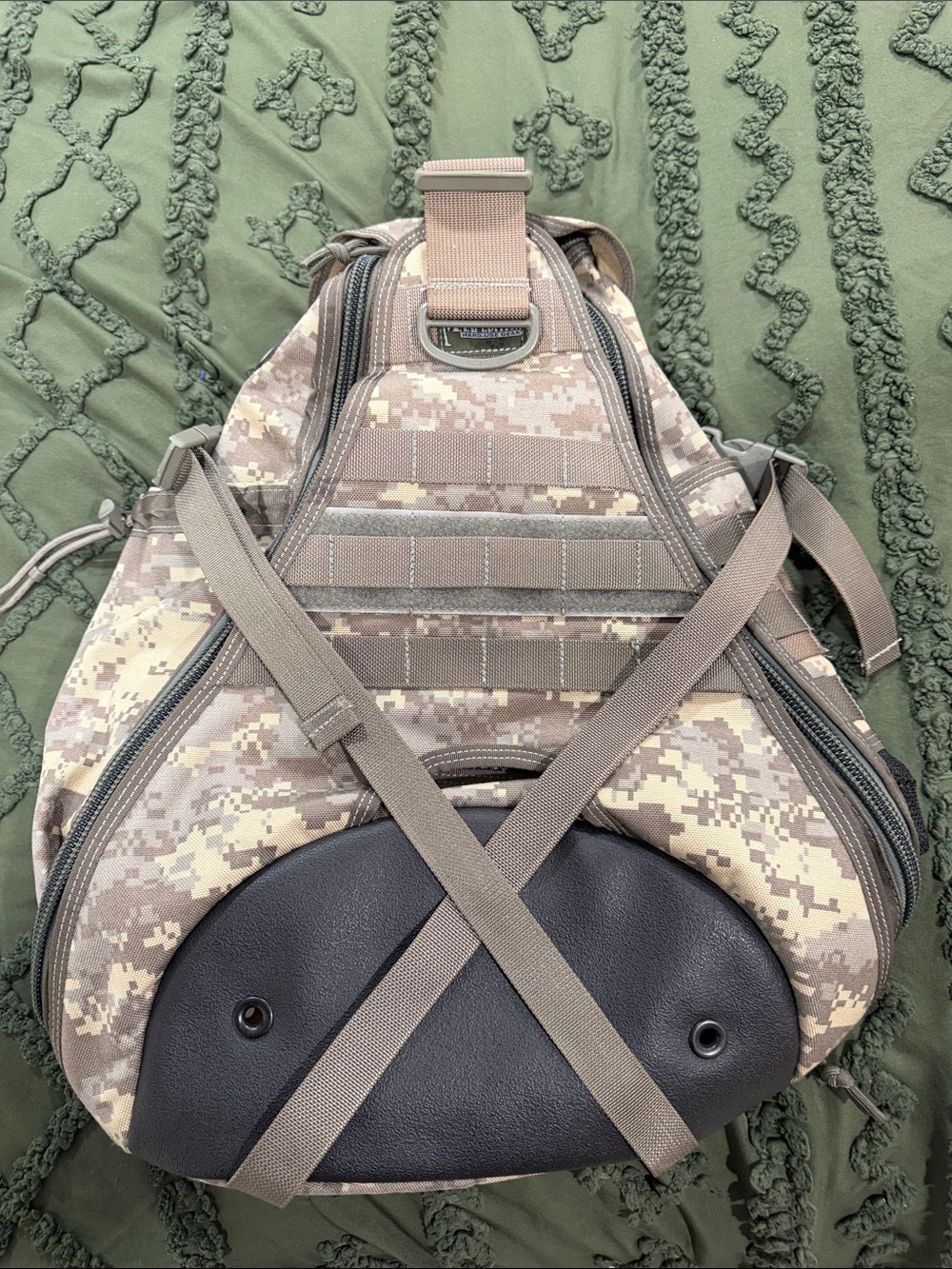 Maxpediton Monsoon Gearslinger Digital Camo Sling Backpack